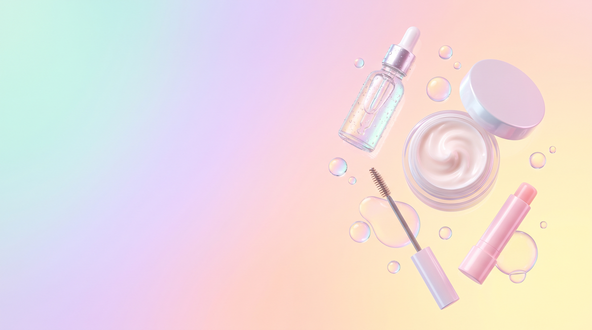 K-beauty skincare and makeup