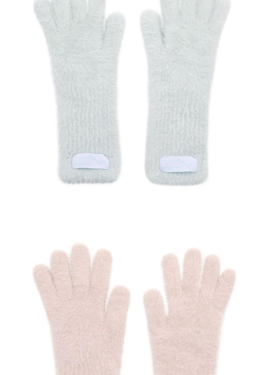 OY Gift Anbrox Soft Fuzzy Fingerless Gloves (3-Pack)