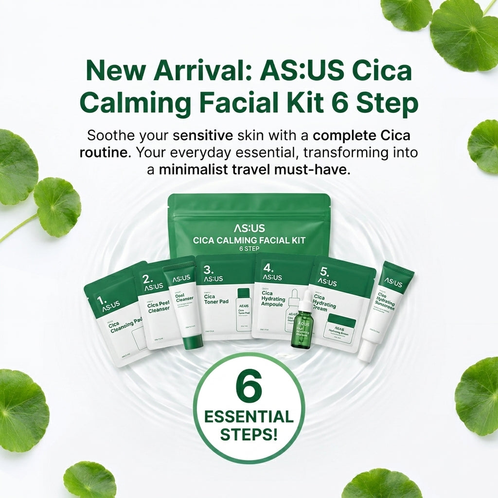 CICA Soothing Facial Kit 6 Steps