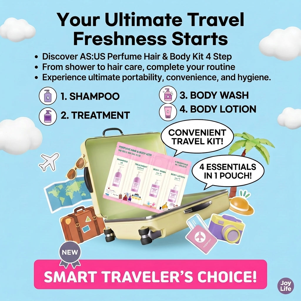 Perfume Hair & Body Kit 4 Steps