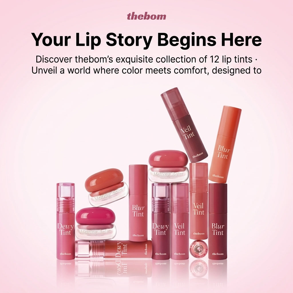 The Bom Veil Tint Lip Stain for Natural Look