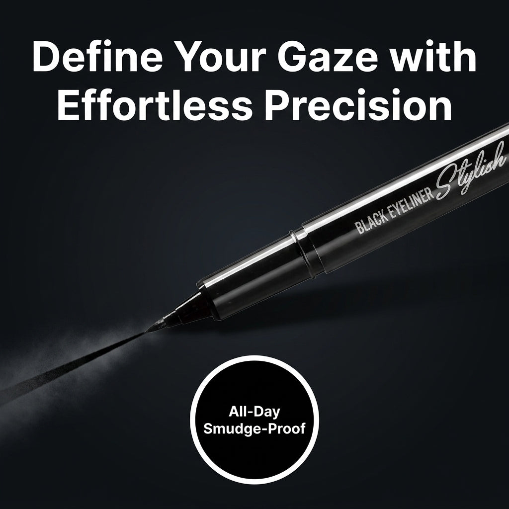 The Bom Stylish Brush Pen Liquid Eyeliner for Precise Eye Makeup