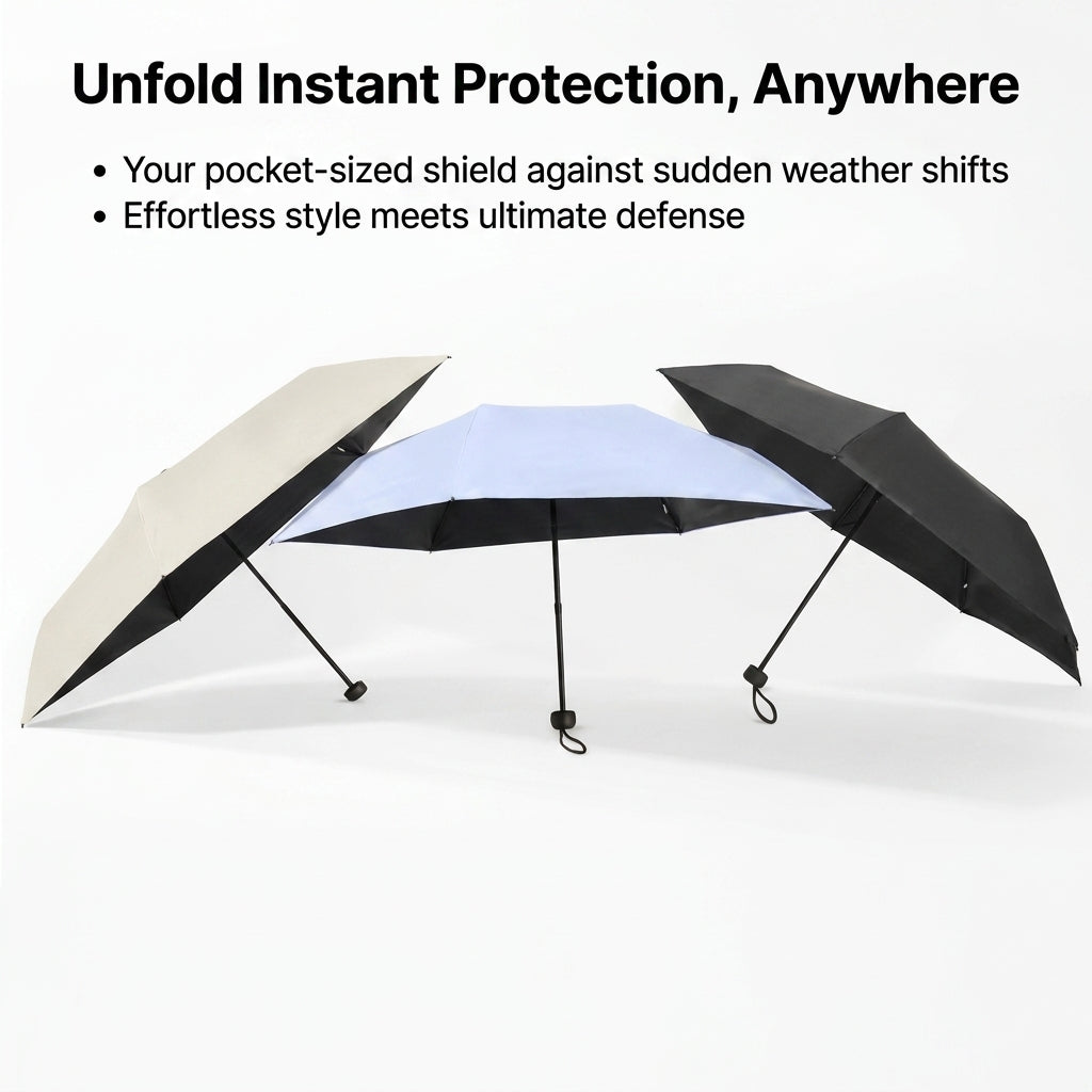Olive Young Ultra Mini Blackout UV Umbrella Parasol (3 Colors)
