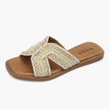 BEARPAW ADORA Slides Natural