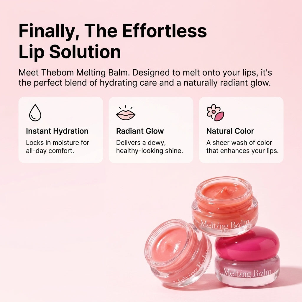 The Bom Melting Cleansing Balm for Face & Eyes