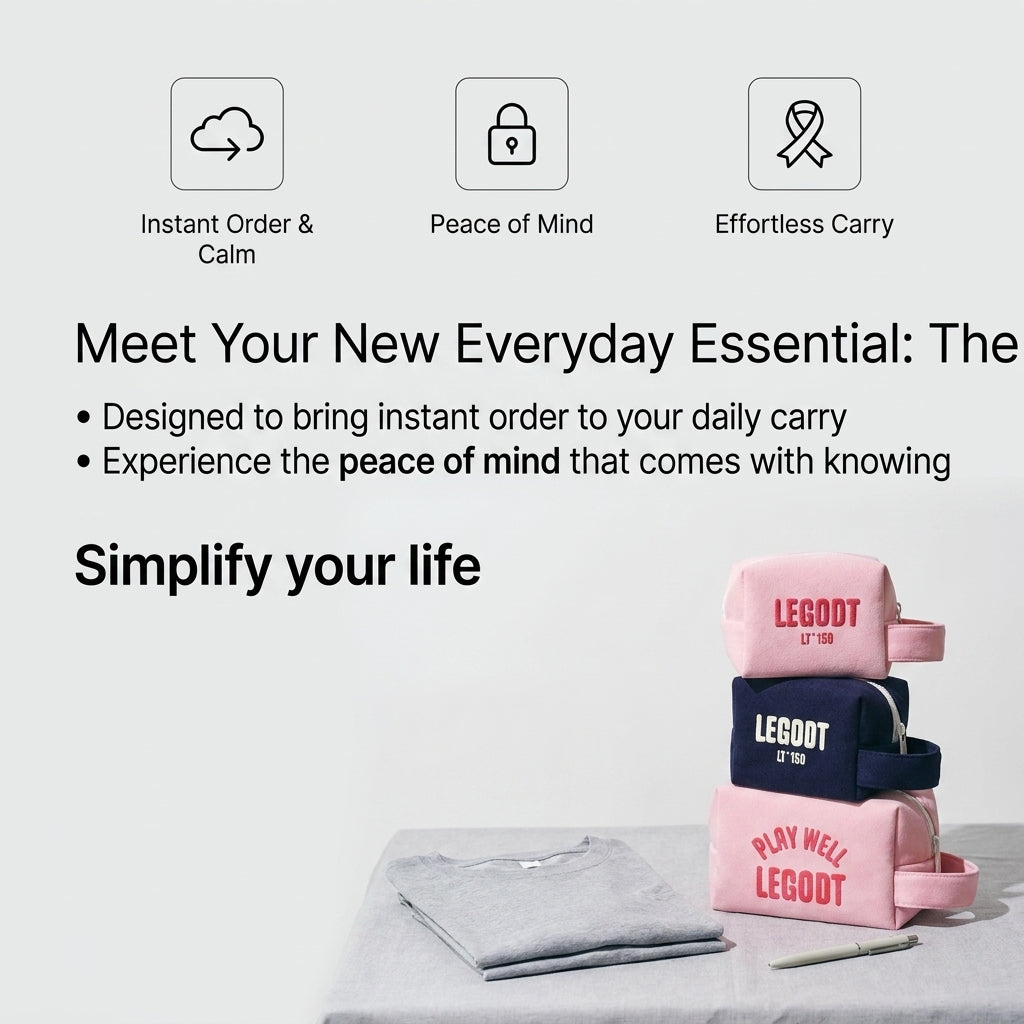 Legot Handy Cube Storage Pouch S - 5 Colors