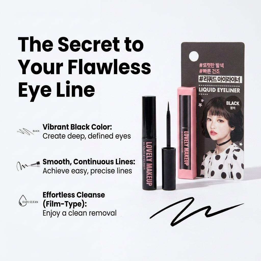 Olive Farm Lovely Liquid Eyeliner for Makeup