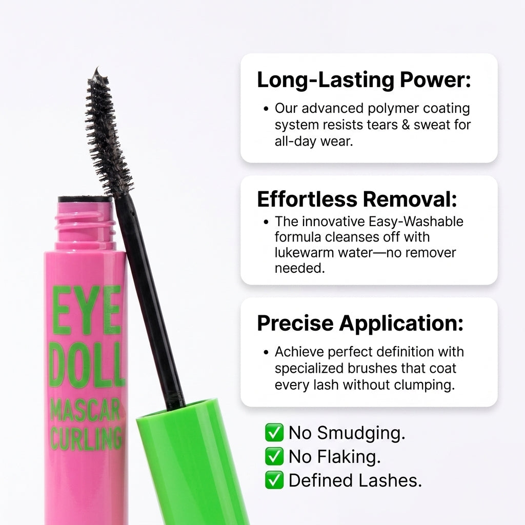 WinkGirl Idol Mascara Duo Set - Volumizing & Lengthening