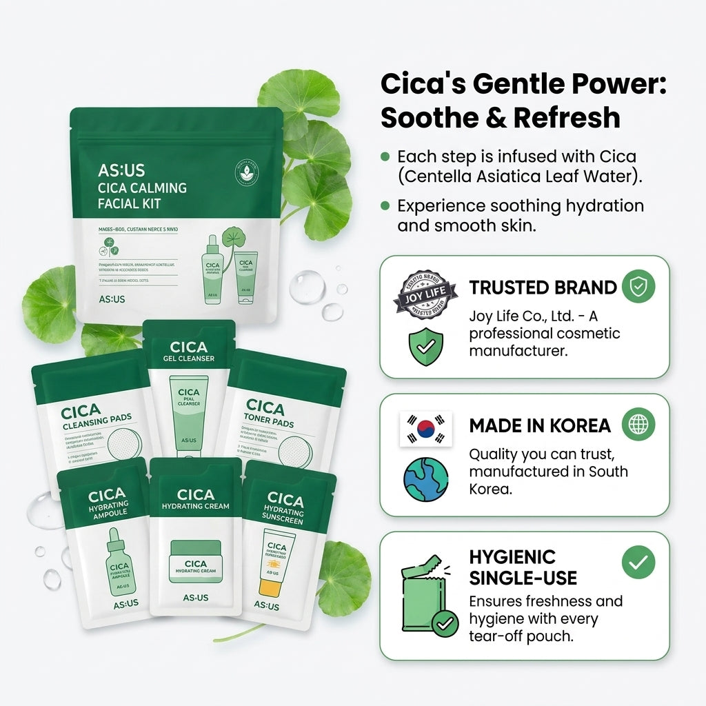 CICA Soothing Facial Kit 6 Steps