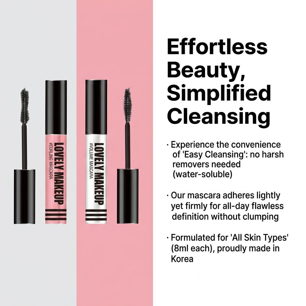Olive Farm Lovely Makeup Mascara Duo Set
