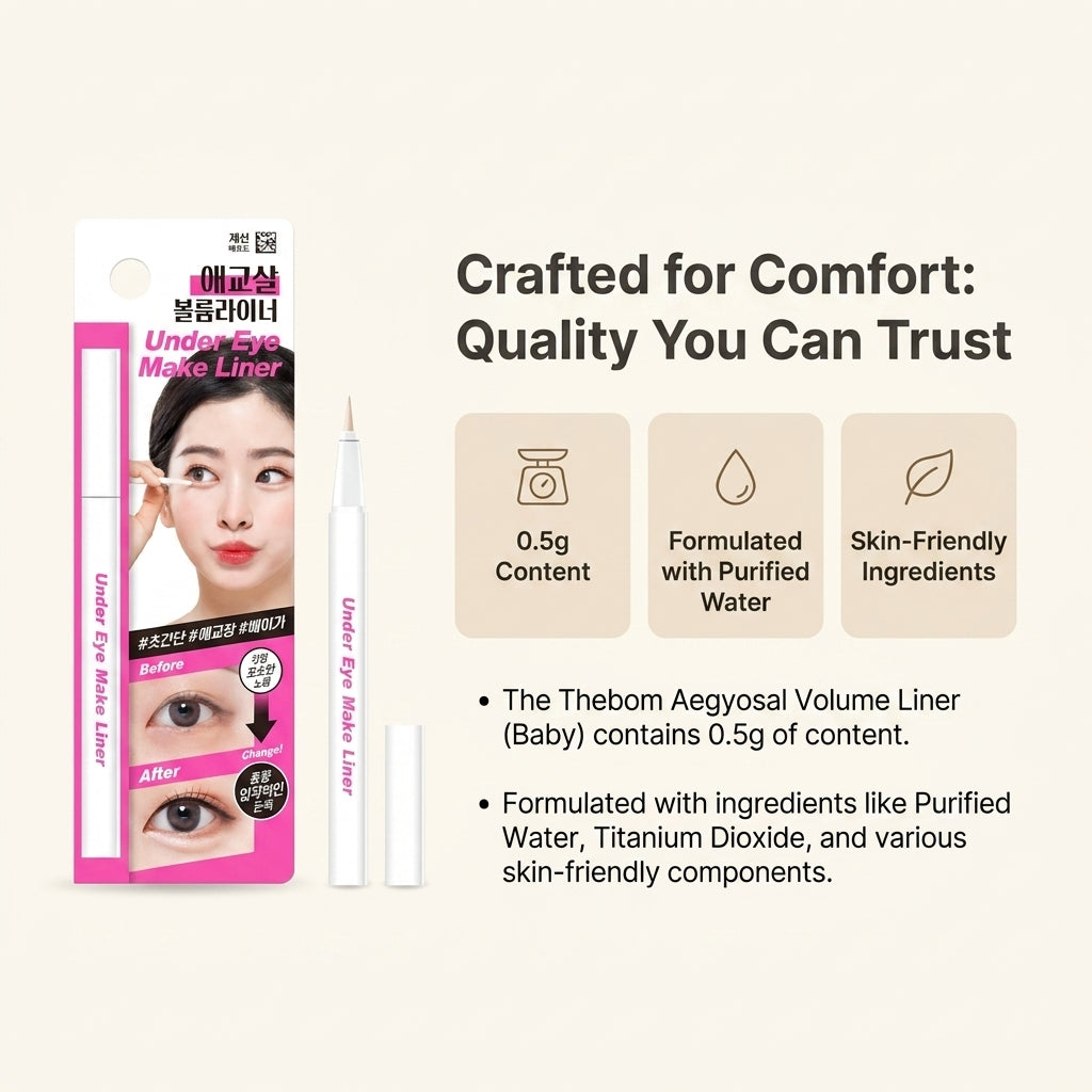 The Bom Under-Eye Brightening Liner for Aegyo Sal
