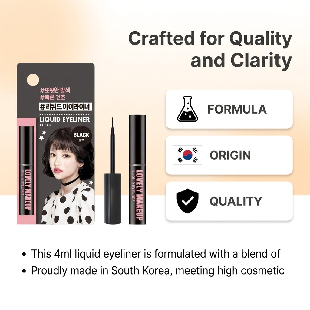 Olive Farm Lovely Liquid Eyeliner for Makeup
