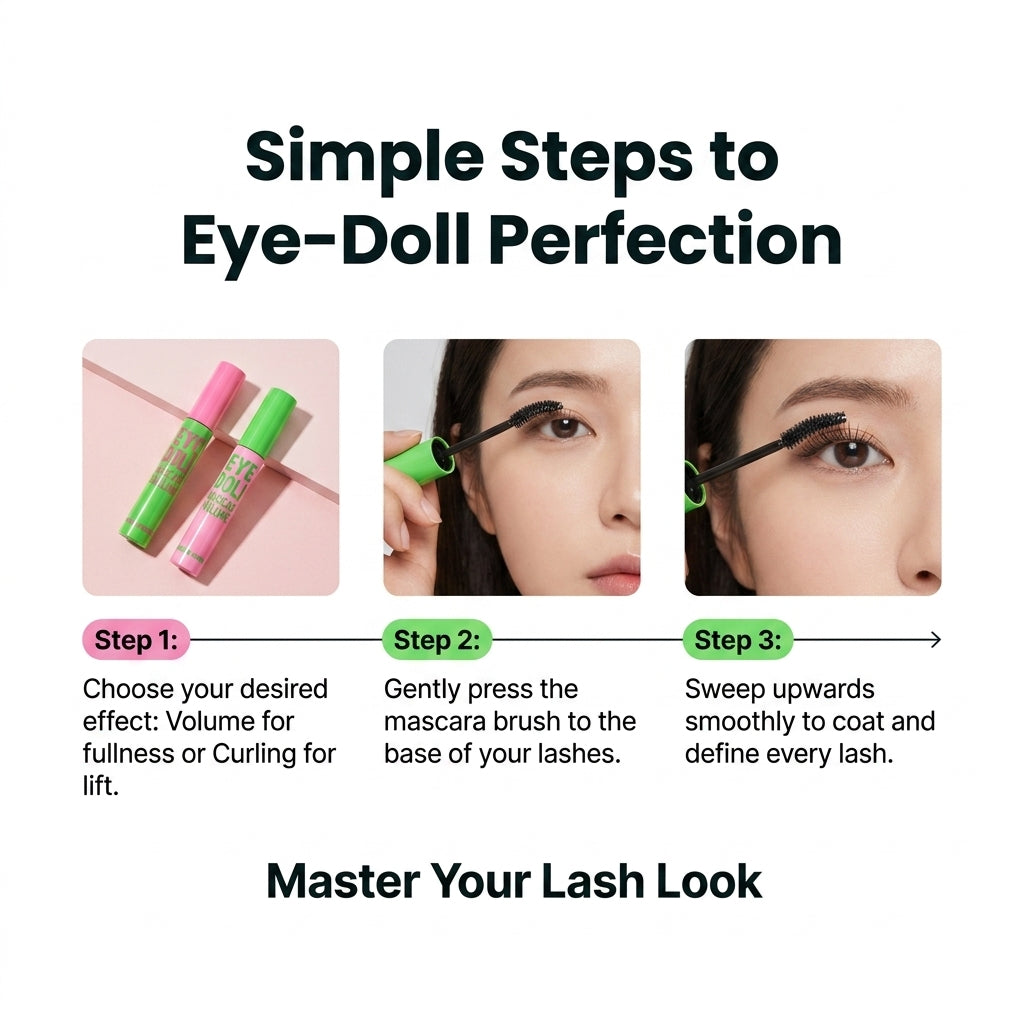WinkGirl Idol Mascara Duo Set - Volumizing & Lengthening