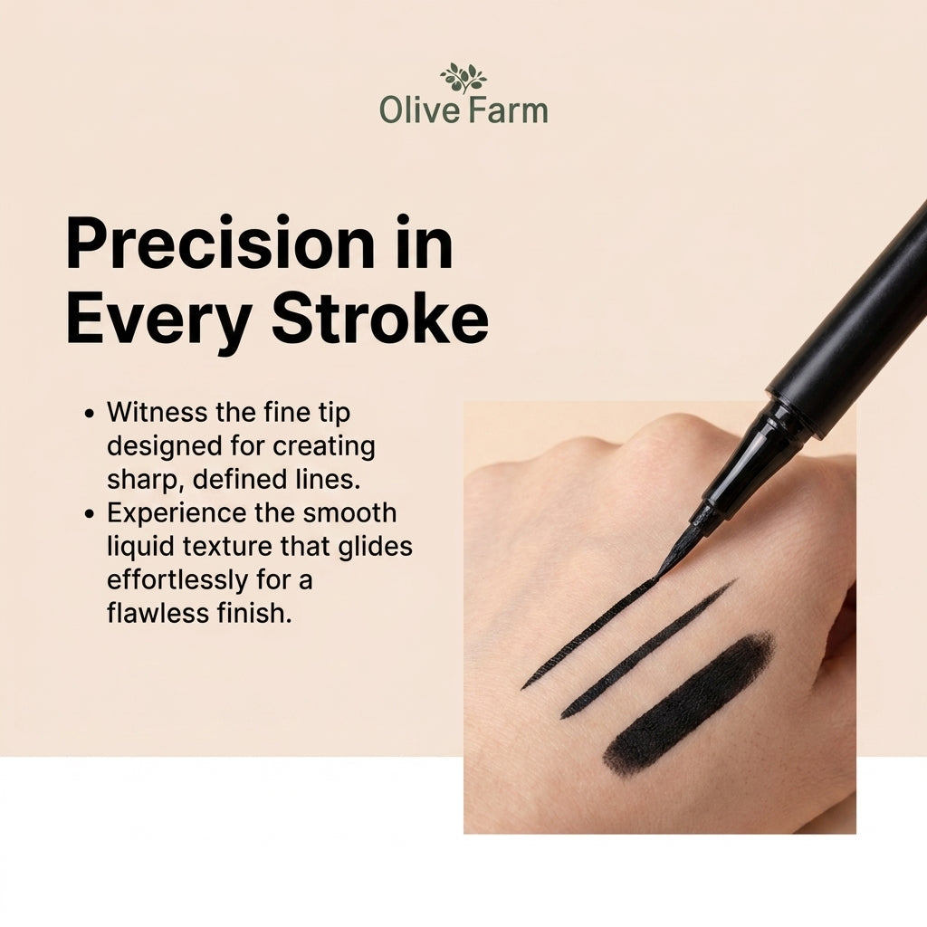 Olive Farm Lovely Liquid Eyeliner for Makeup