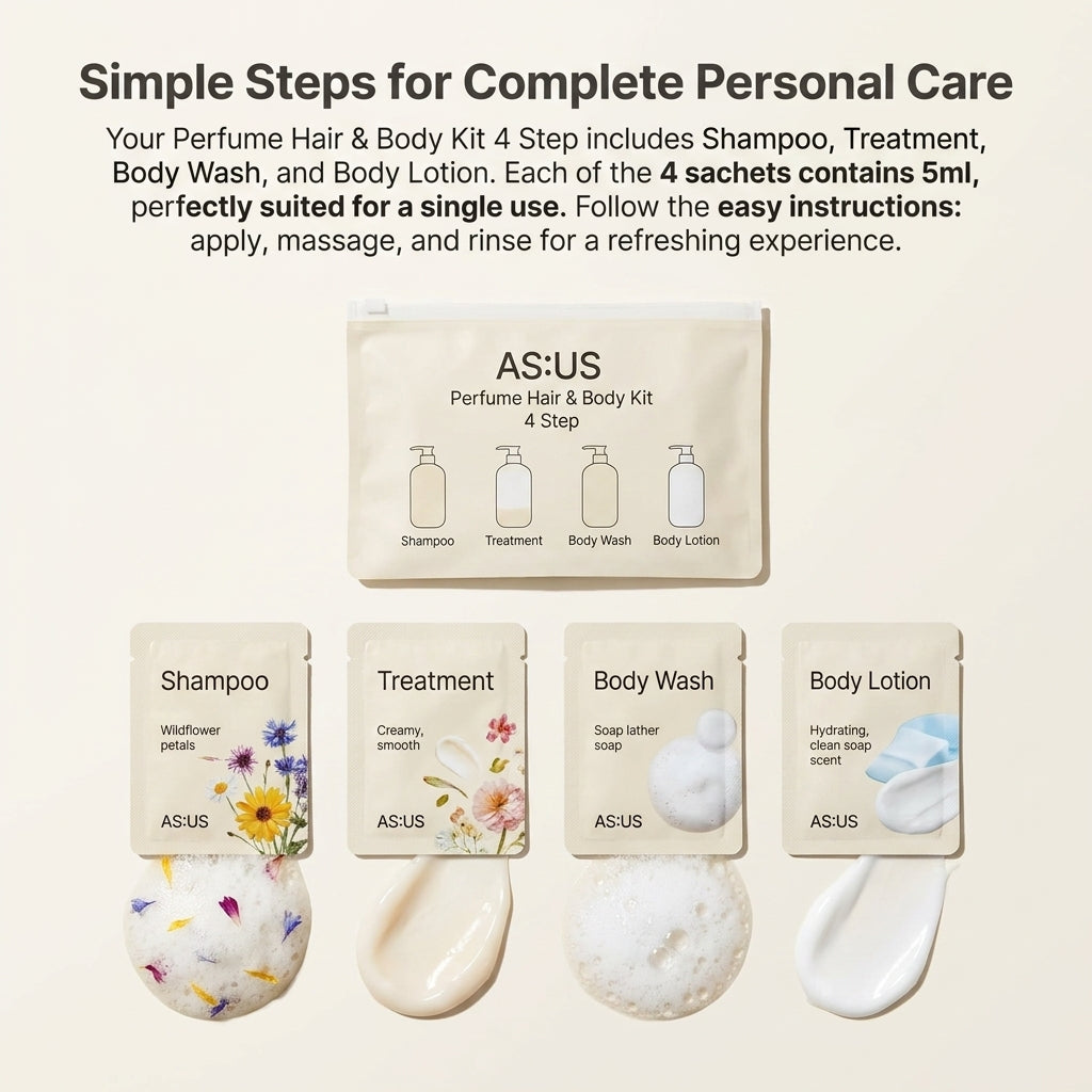 Perfume Hair & Body Kit 4 Steps