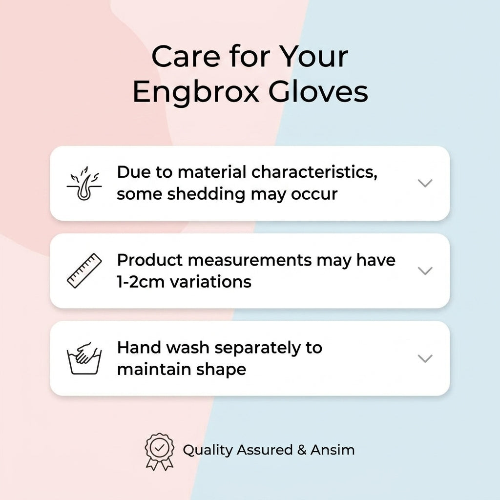 OY Gift Anbrox Soft Fuzzy Fingerless Gloves (3-Pack)