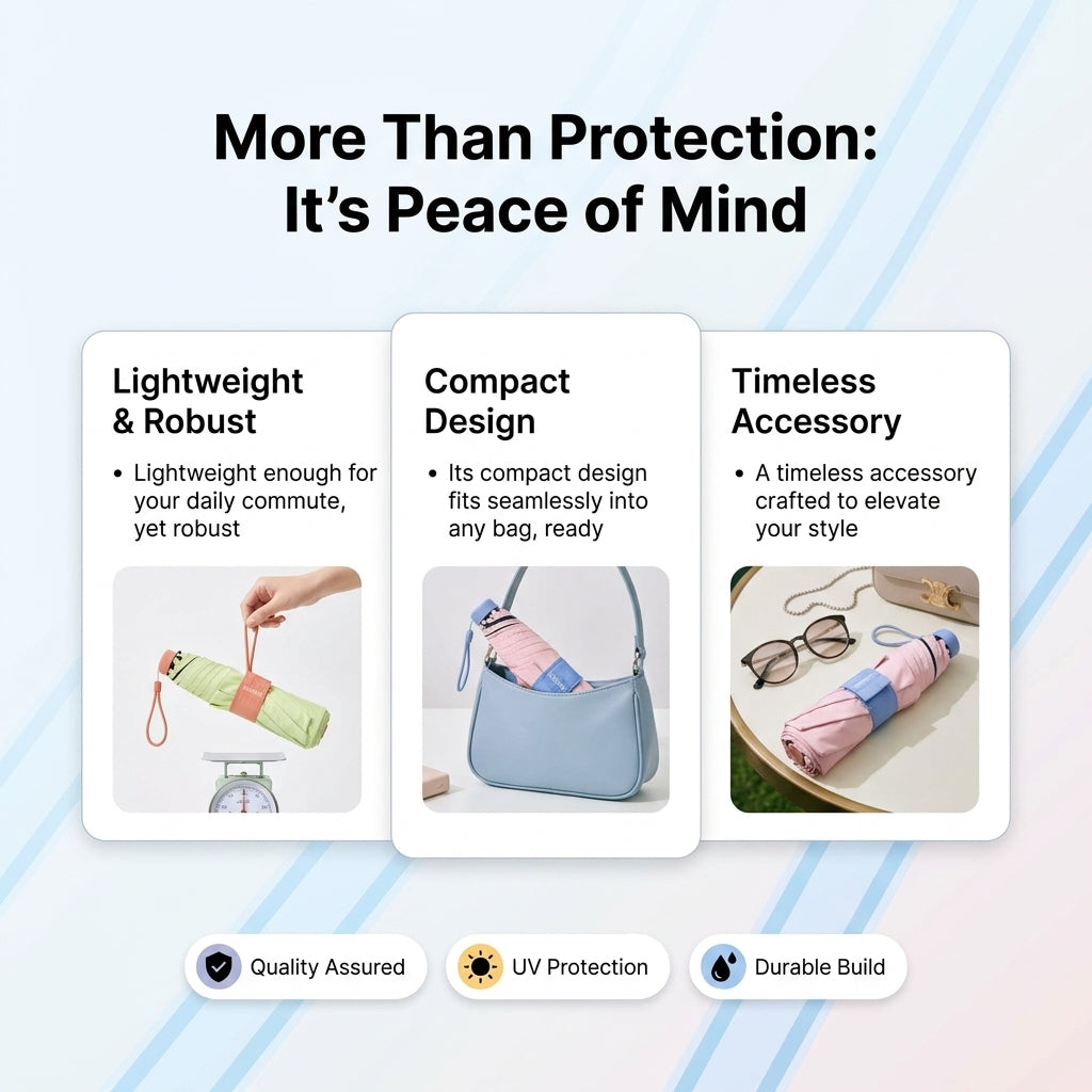Exclusive Legote Dual-Use Umbrella - 5 Stylish Colors