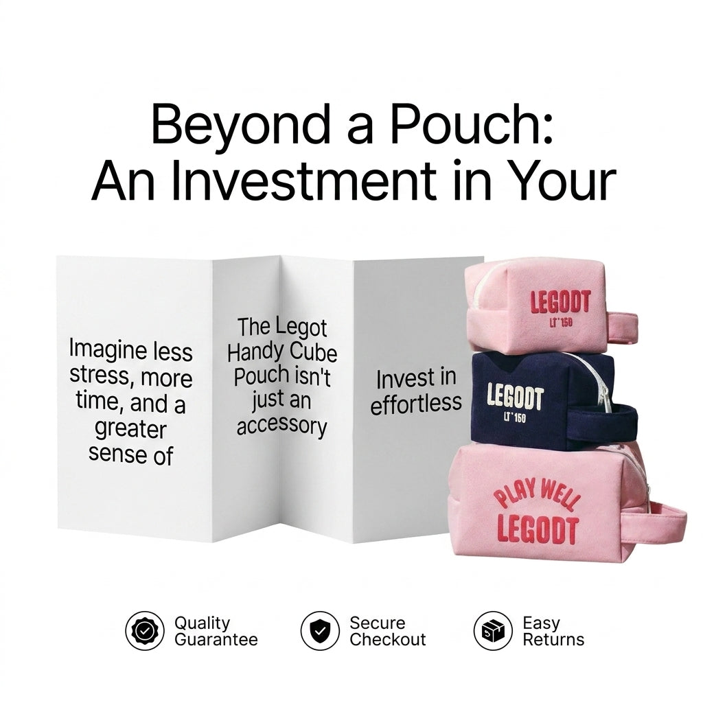 Legot Handy Cube Storage Pouch S - 5 Colors