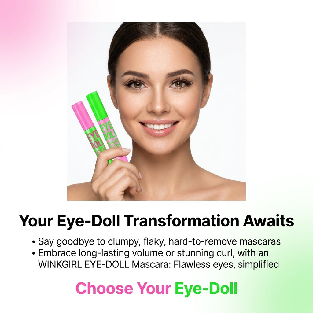 WinkGirl Idol Mascara Duo Set - Volumizing & Lengthening