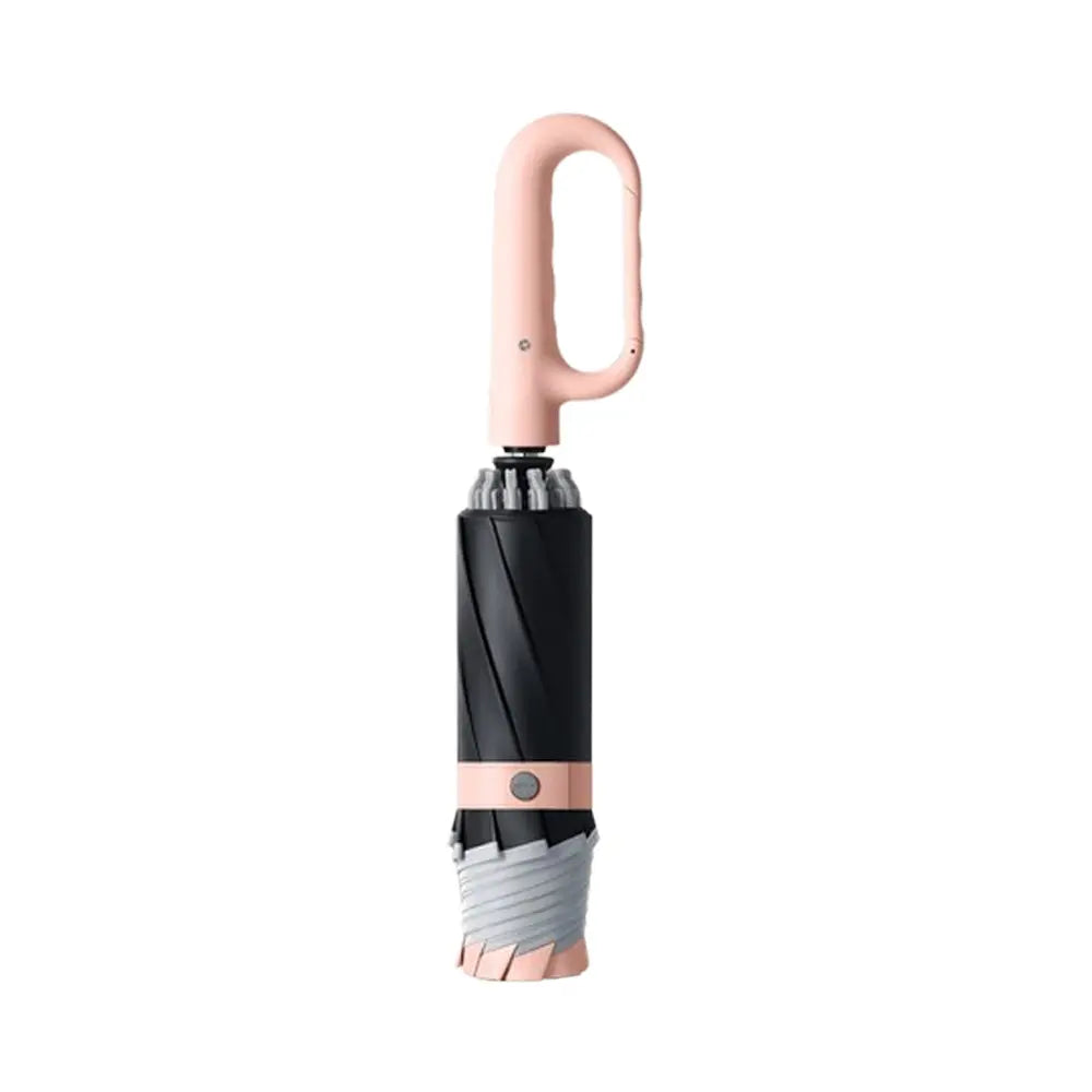 Pastella PS12 Automatic Reverse Blackout Umbrella - Grey/Beige/Blossom