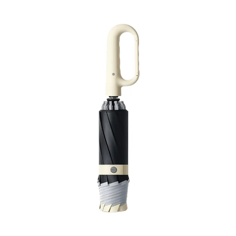 Pastella PS12 Automatic Reverse Blackout Umbrella - Grey/Beige/Blossom