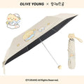 Mangom x Olive Young Ultralight UV Umbrella - Beige/Pink (Choose 1)