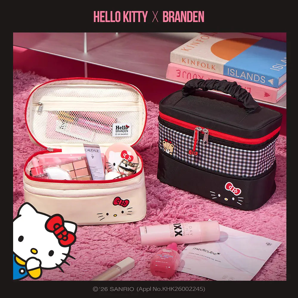 Brandon Hello Kitty Cosmetic Bag Organizer
