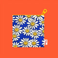 Wiggle Wiggle Smile We Love Cotton Pouch Bag