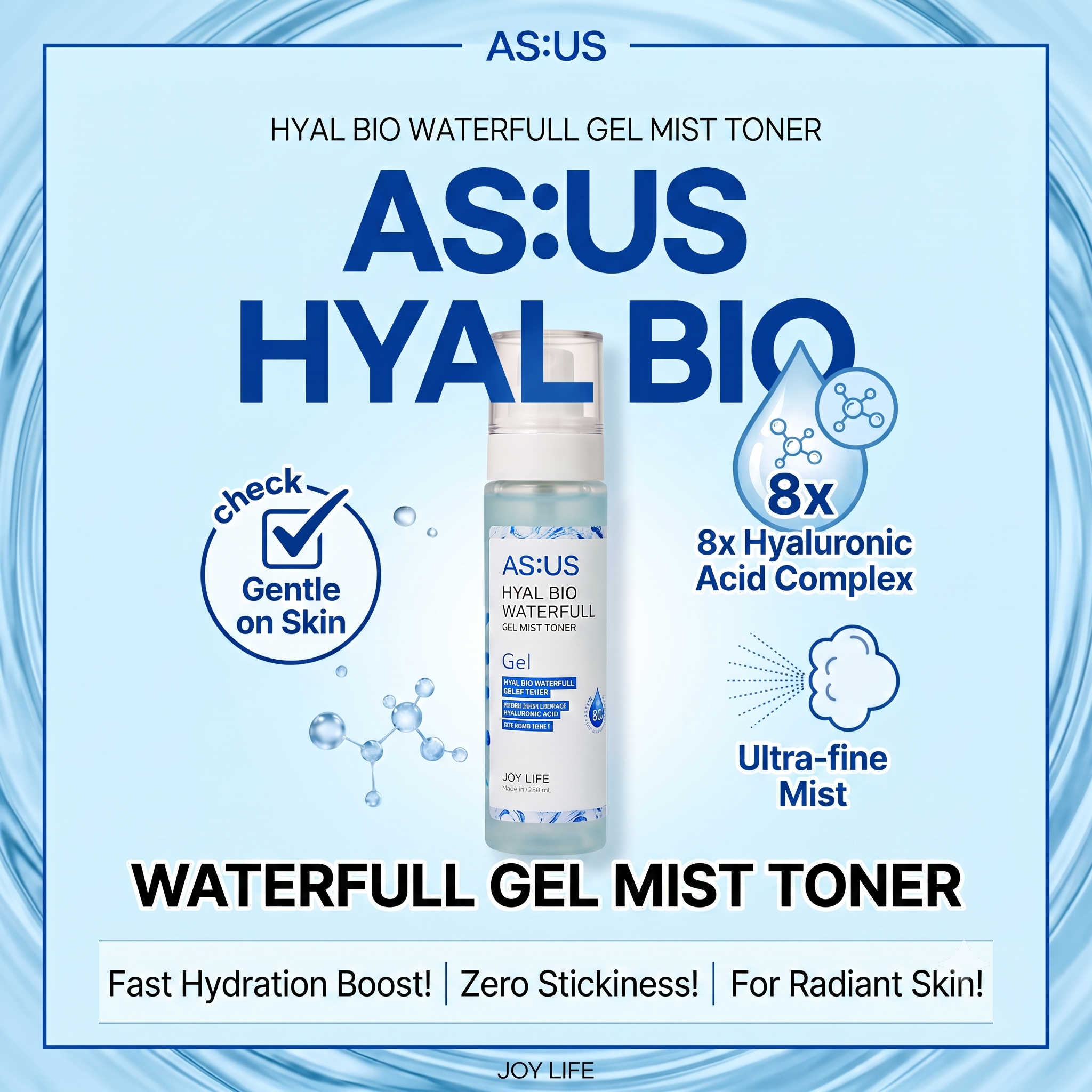 HYALBIO Waterful Gel Mist Toner