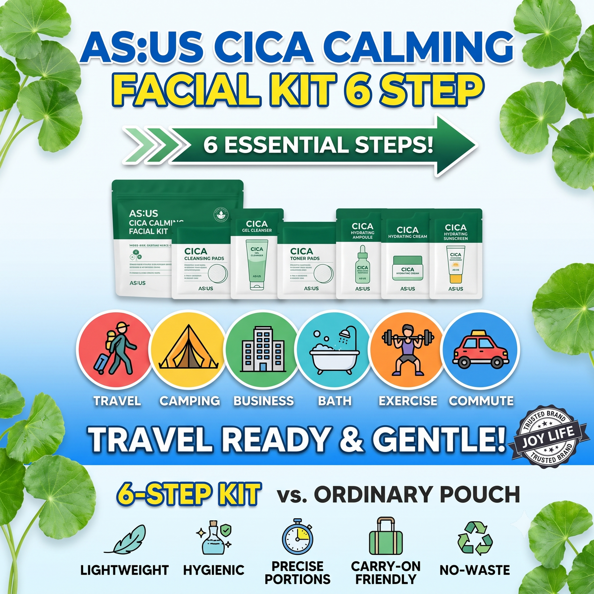 CICA Soothing Facial Kit 6 Steps