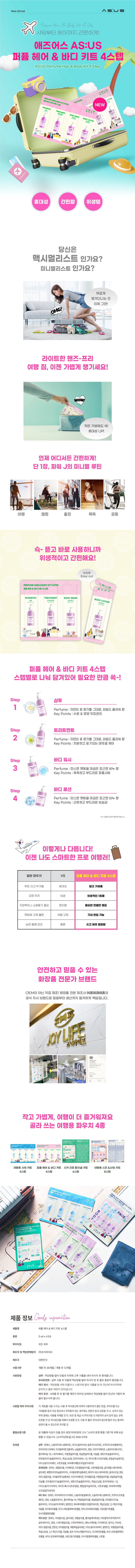 Perfume Hair & Body Kit 4 Steps