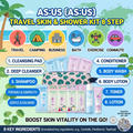 Travel Skin & Shower Kit 8 Steps
