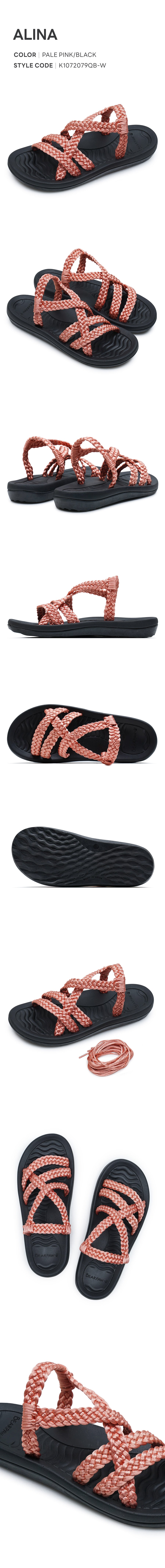 BEARPAW ALINA Sandals Pale Pink