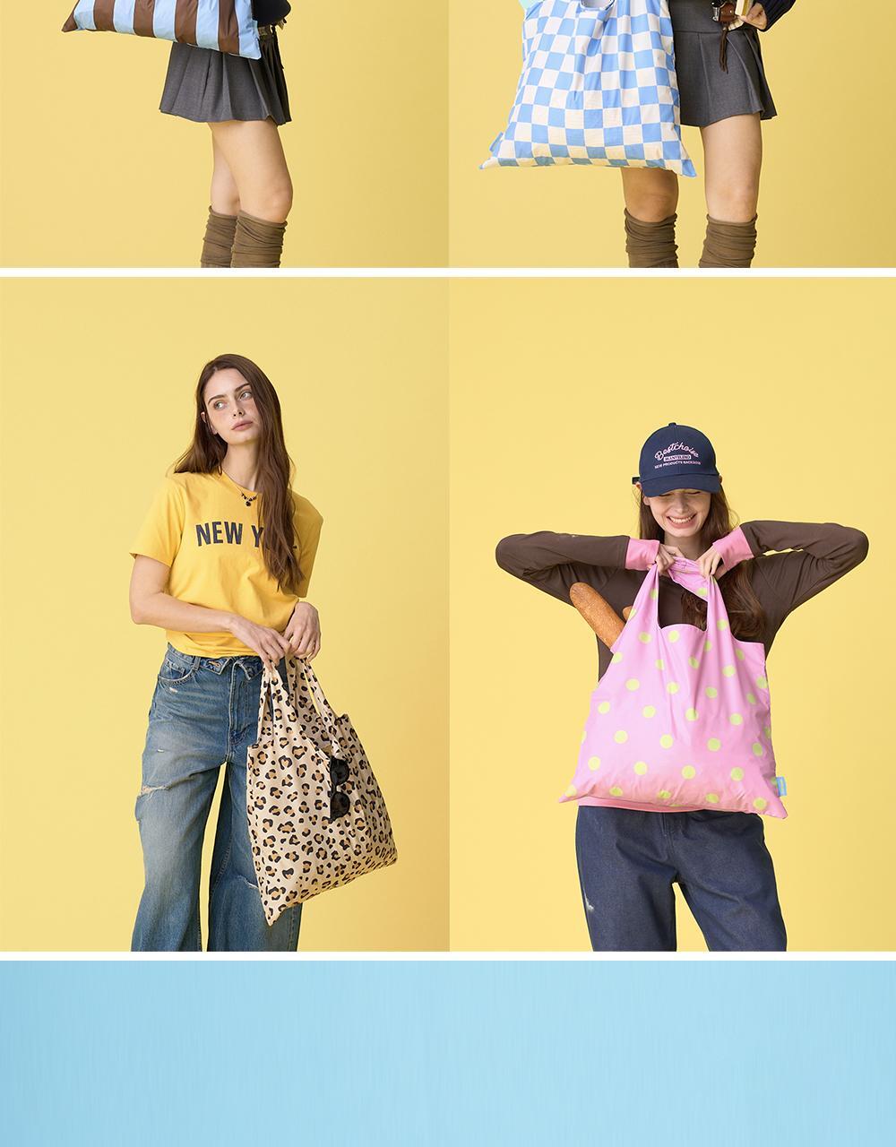 Nareun Reusable Foldable Eco Bag - 10 Designs