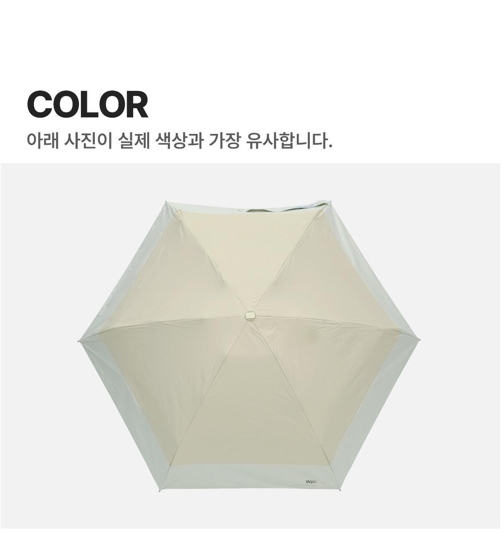 Wpc. Compact 5-Fold Unisex Sun Rain Umbrella (801-16702-102)