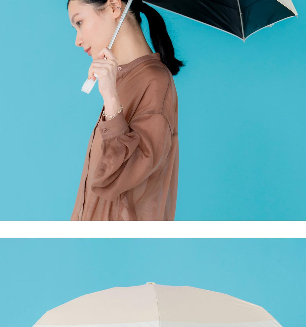 Wpc. Compact 5-Fold Unisex Sun Rain Umbrella (801-16702-102)