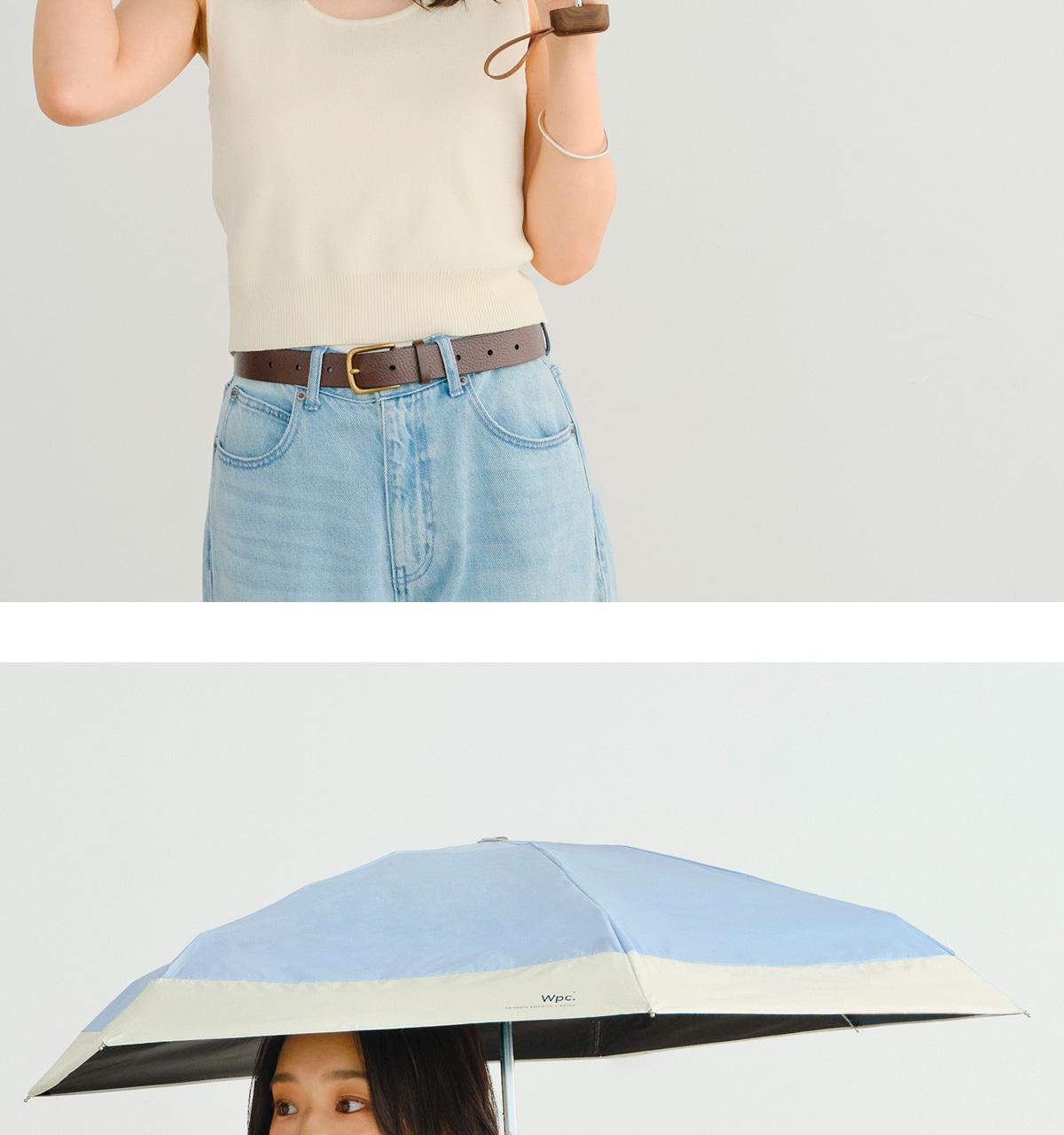Wpc. Compact 5-Fold Unisex Sun Rain Umbrella (801-16702-102)