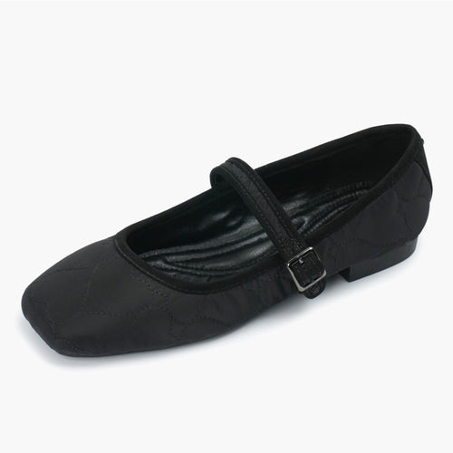 BEARPAW ALLY Mary Jane Shoes Black