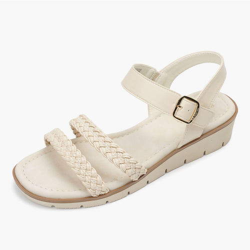 BEARPAW ADALEE Sandals Ivory