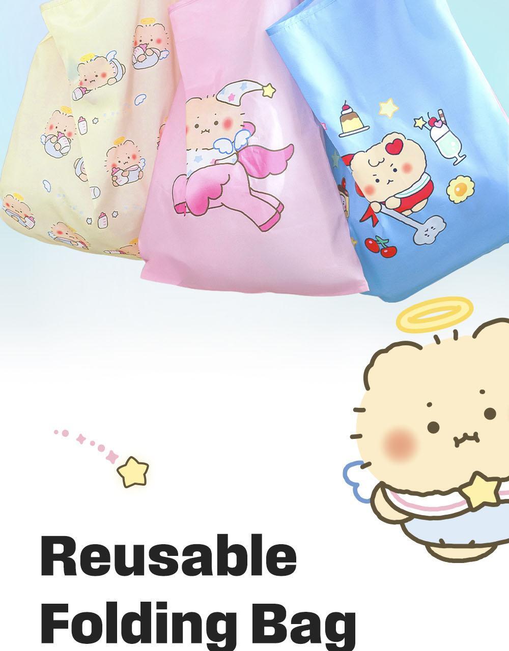 Nareun Reusable Foldable Eco Bag - 10 Designs